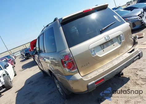 2006 Honda Pilot Ex-L из США, поврежденный, VIN 5FNYF28586B018852